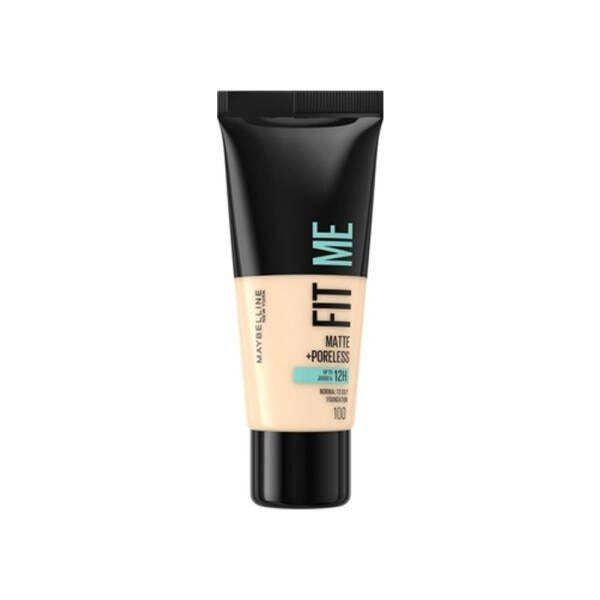 Maybelline Fit Me Matte &amp; Poreless Foundation 100 Warm Ivory 30ml