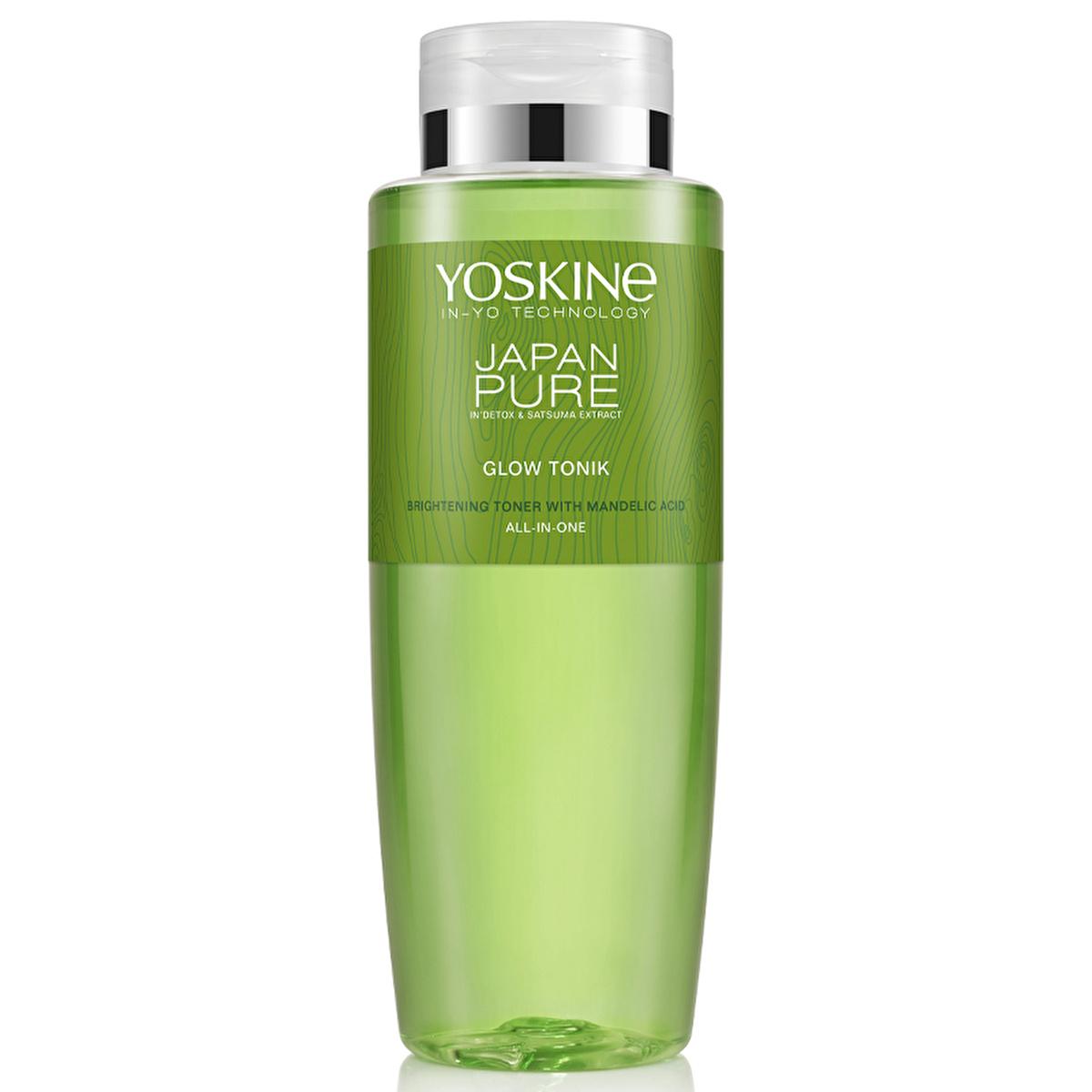 Yoskine Japan Pure Brightening Toner 400 ml - Natural Facial Toner for All Skin Types - Brightens Skin, Reduces Pores &amp; Skin Spots