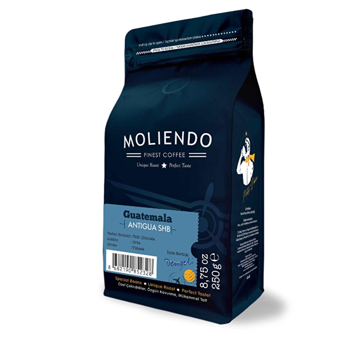 Moliendo Arabica Coffee Beans - Guatemalan Antigua SHB, Chocolate Flavor, Specialty Coffee