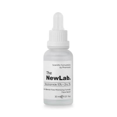 NewLab Acne Treatment Pore Minimizing Face Serum - Niacinamide &amp; Zinc PCA for Oily Skin, Vegan Cruelty-Free Skincare, Reduces Enlarged Pores