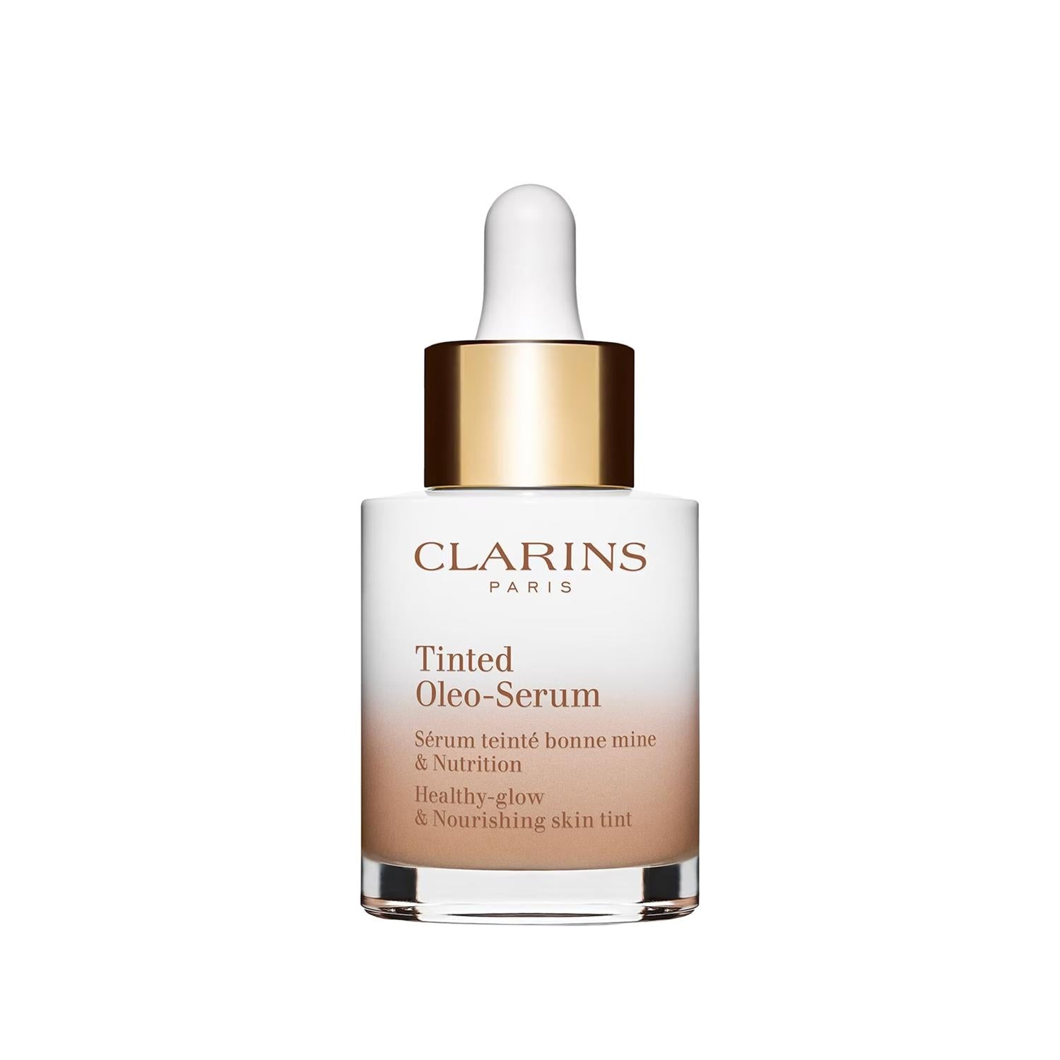Clarins Tint Oleo Serum 04: Lightweight Tinted Face Serum for Radiant, Natural Makeup &amp; Skincare Benefits