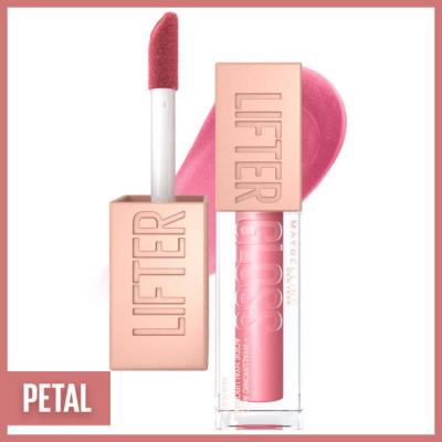 Maybelline New York Lifter Gloss - Moisturizing Lip Gloss with Hyaluronic Acid &amp; Natural Oils - 005 Petal