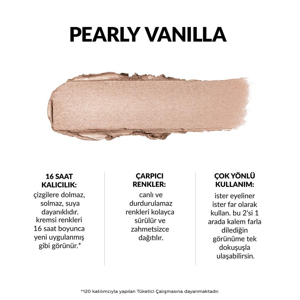 Avon Power Stay Stick Eyeshadow Pearly Vanilla Shimmer