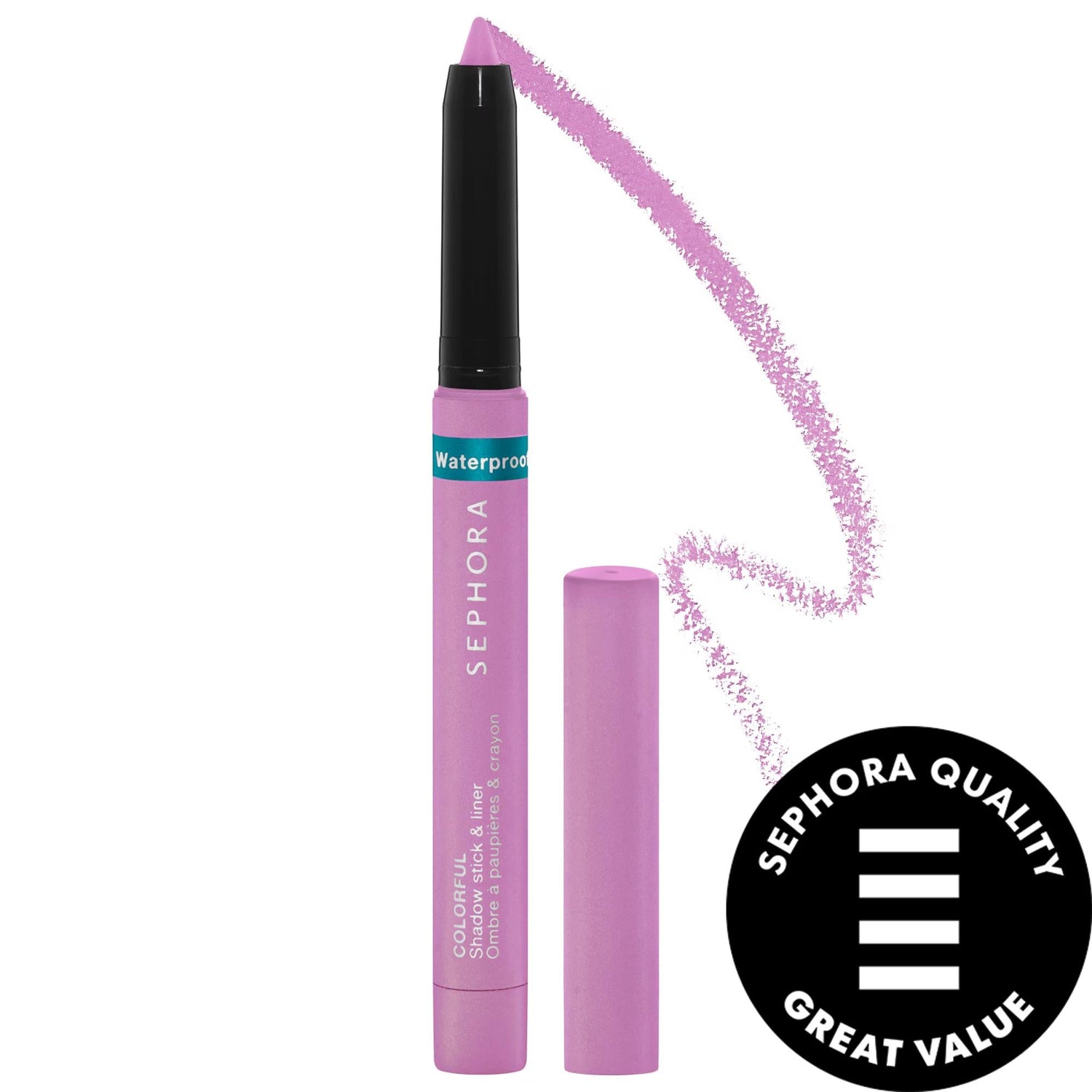 Sephora Colorful Waterproof Eyeshadow &amp; Eyeliner Multi-Stick: 12H Wear, Smudge &amp; Transfer-Proof, Easy Blend - Versatile Eye Makeup Perfection