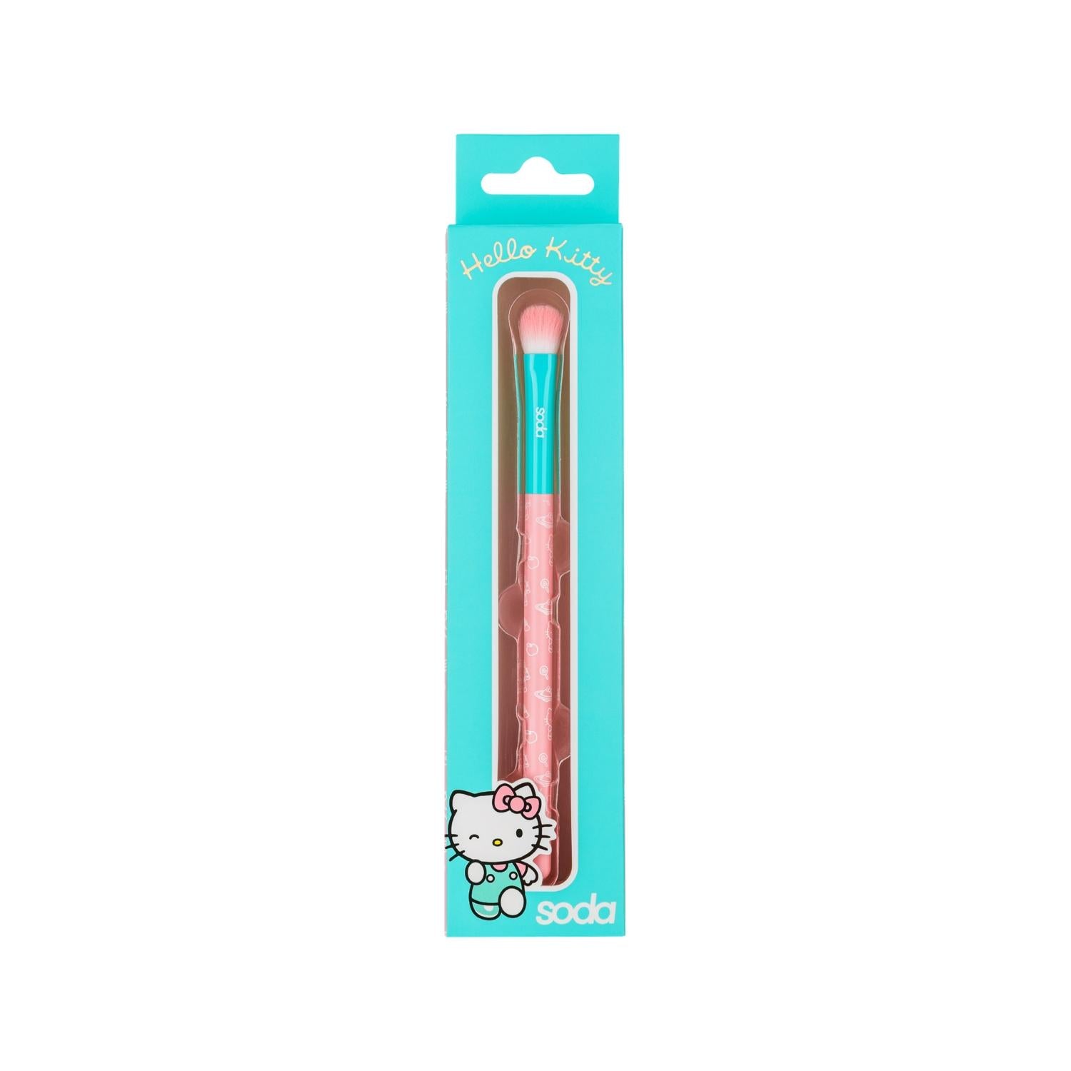 Soda Hello Kitty Makeup Brush - Flat Face Brush for Smooth Makeup Application