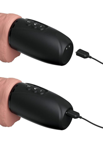King Cock Plus 6.5in Thrusting Dildo with Heating And Vibration Modes