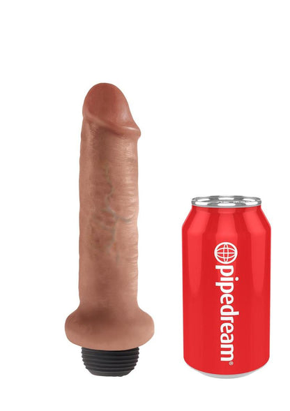 King Cock 6-Inch Squirting Dildo Kit Caramel