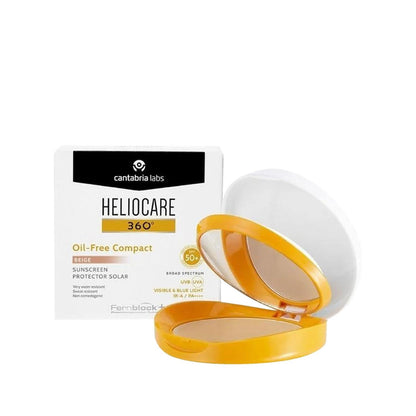 Heliocare 360 Oil Free Compact SPF 50+ Beige 10g