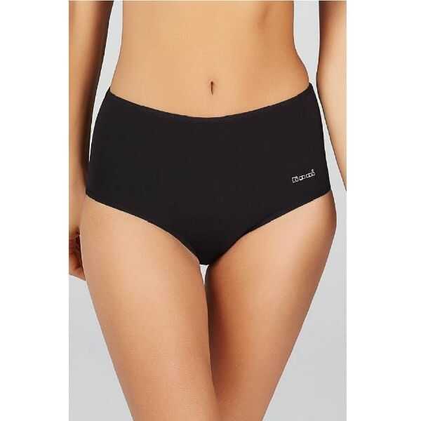 Kom Basic Maxi Black High-Coverage Briefs 2-Pack