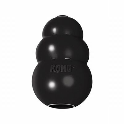KONG Extreme Rubber Dog Toy Durable Chew Toy Medium 9cm