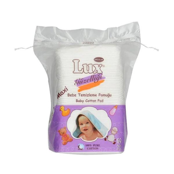 Lux Baby Wet Wipes - 100% Pure Cotton, Natural Baby Care for Newborns, Gentle &amp; Safe