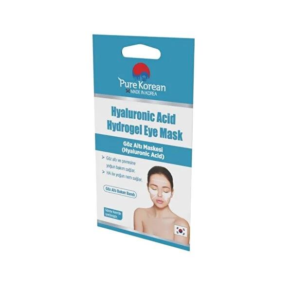 Pure Korean: Hyaluronic Acid Eye Mask - Deep Hydration, Wrinkle Reduction, Dark Circle &amp; Fine Line Treatment