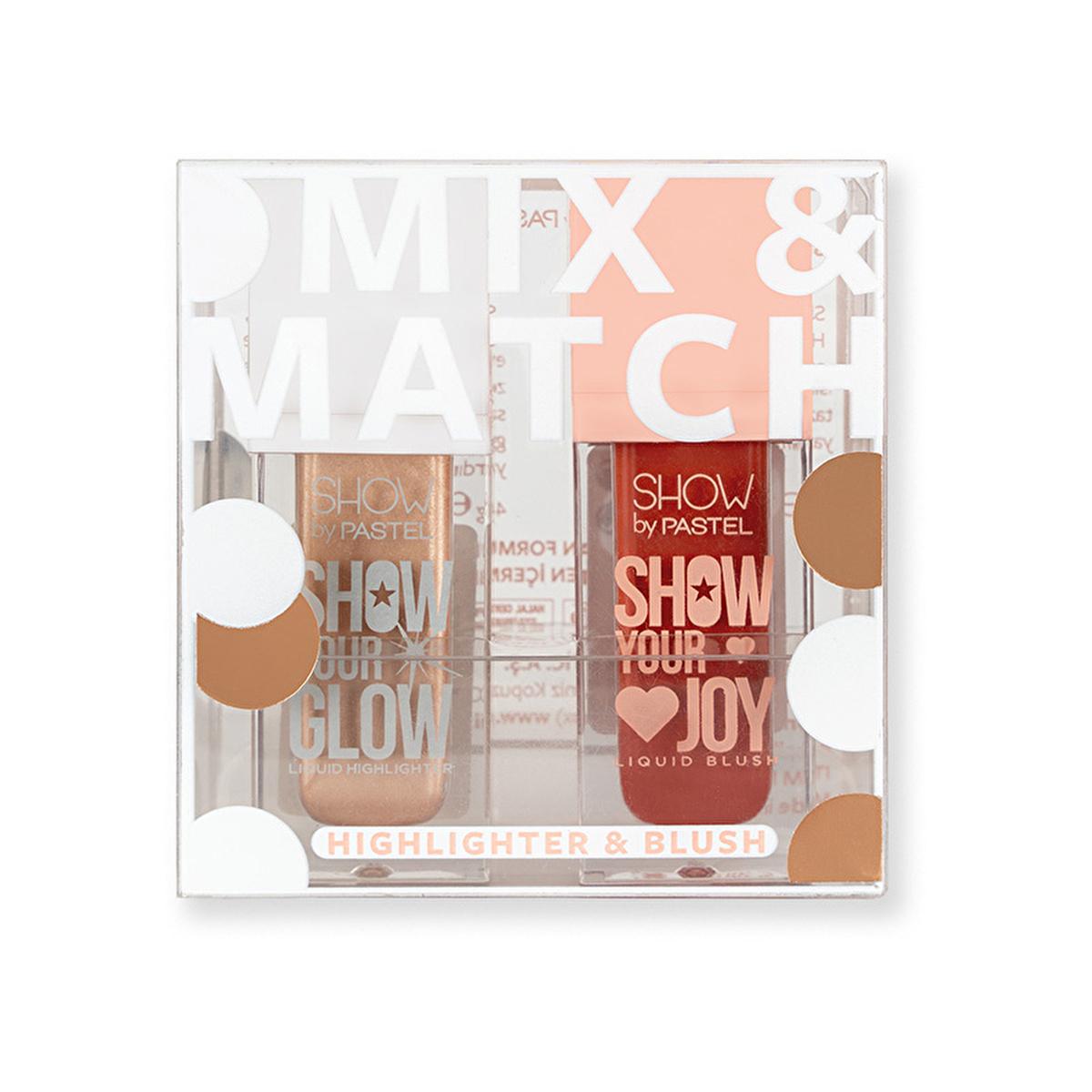 Pastel Glow Likit: Blush &amp; Highlighter Set - Mix &amp; Match Makeup for a Radiant, Natural Glow - Face Makeup, Glowing Highlighter, and Natural Blush