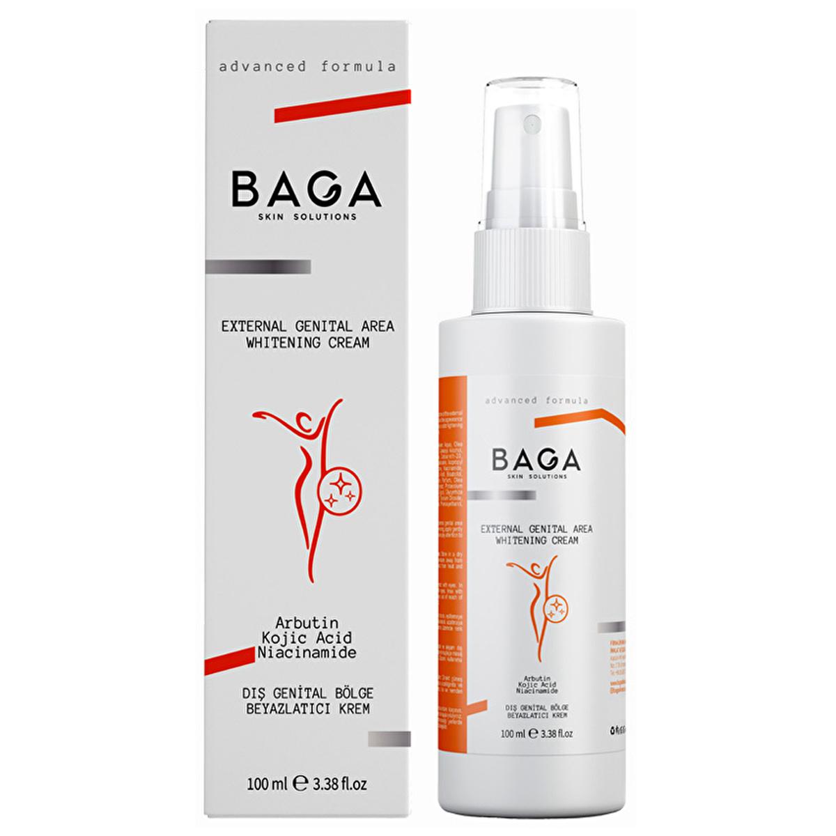 Baga Genital Whitening Lotion - Even Skin Tone &amp; Moisturizing, 3.38 fl oz