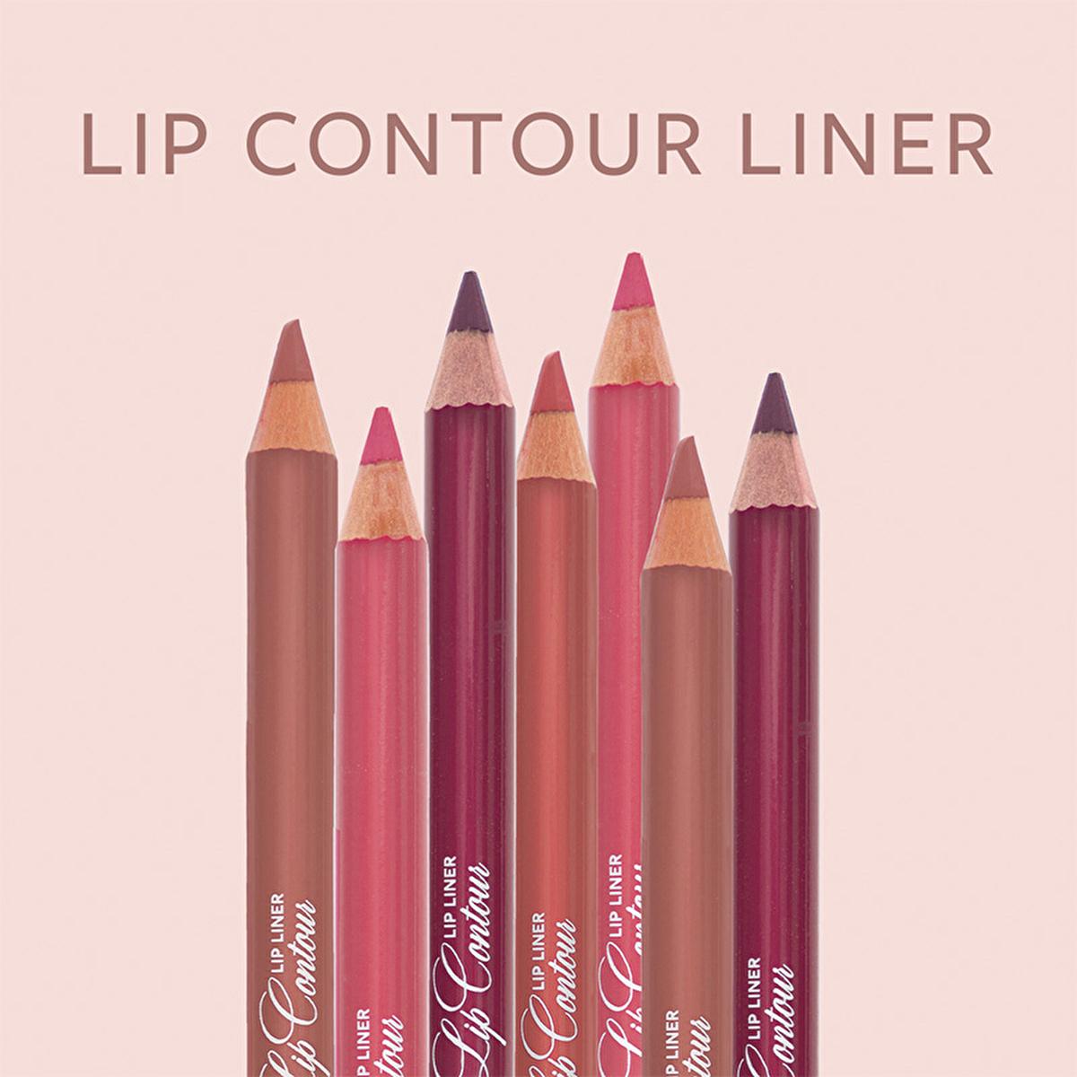Pastel Perfect: Plumping Lip Gloss &amp; Contour Liner Duo - Achieve Fuller, Defined Lips with Ultra-Glossy Finish