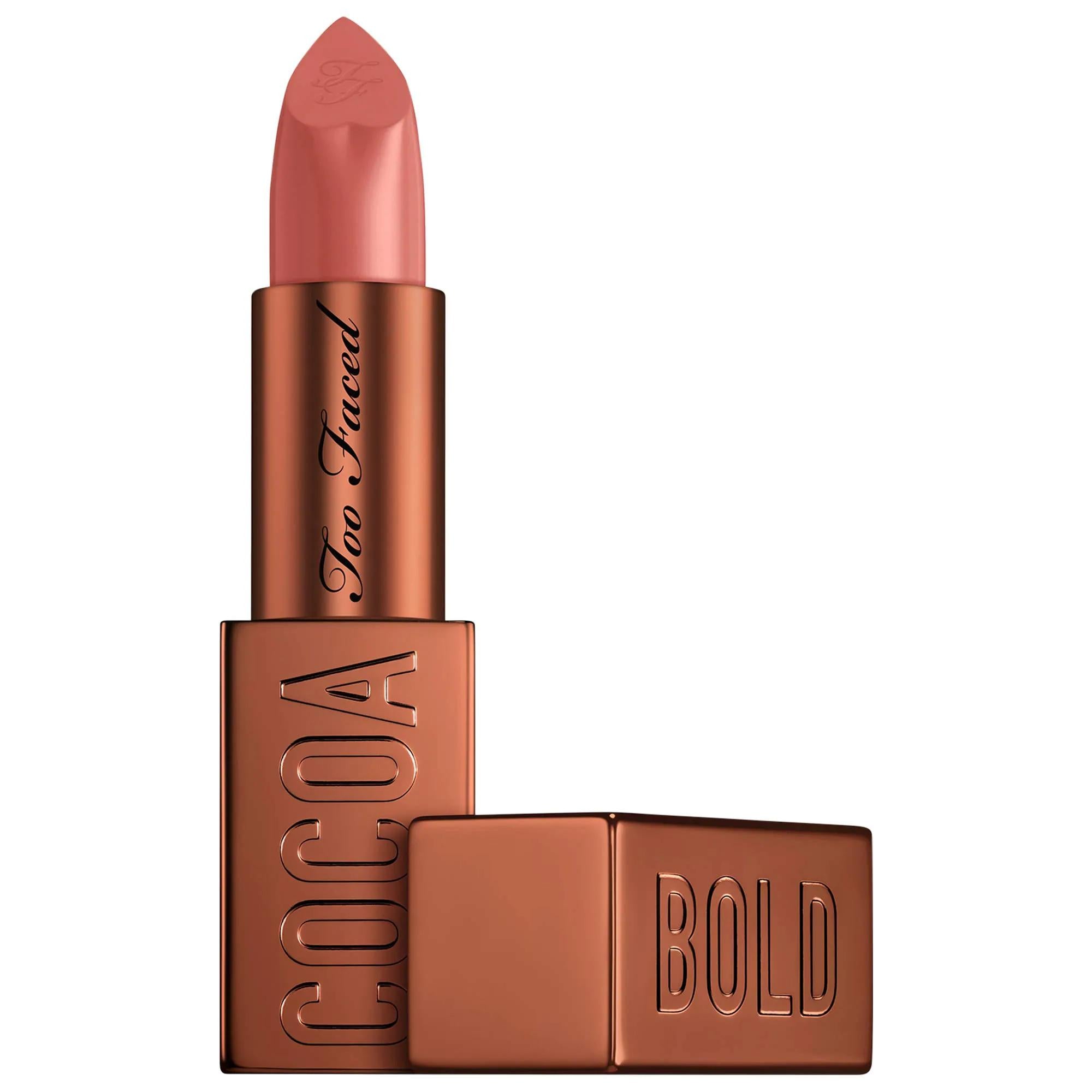 Cocoa Bold Cream Lipstick: Universally Flattering Nude Lipstick for Moisturized Lips | Paraben &amp; Cruelty-Free