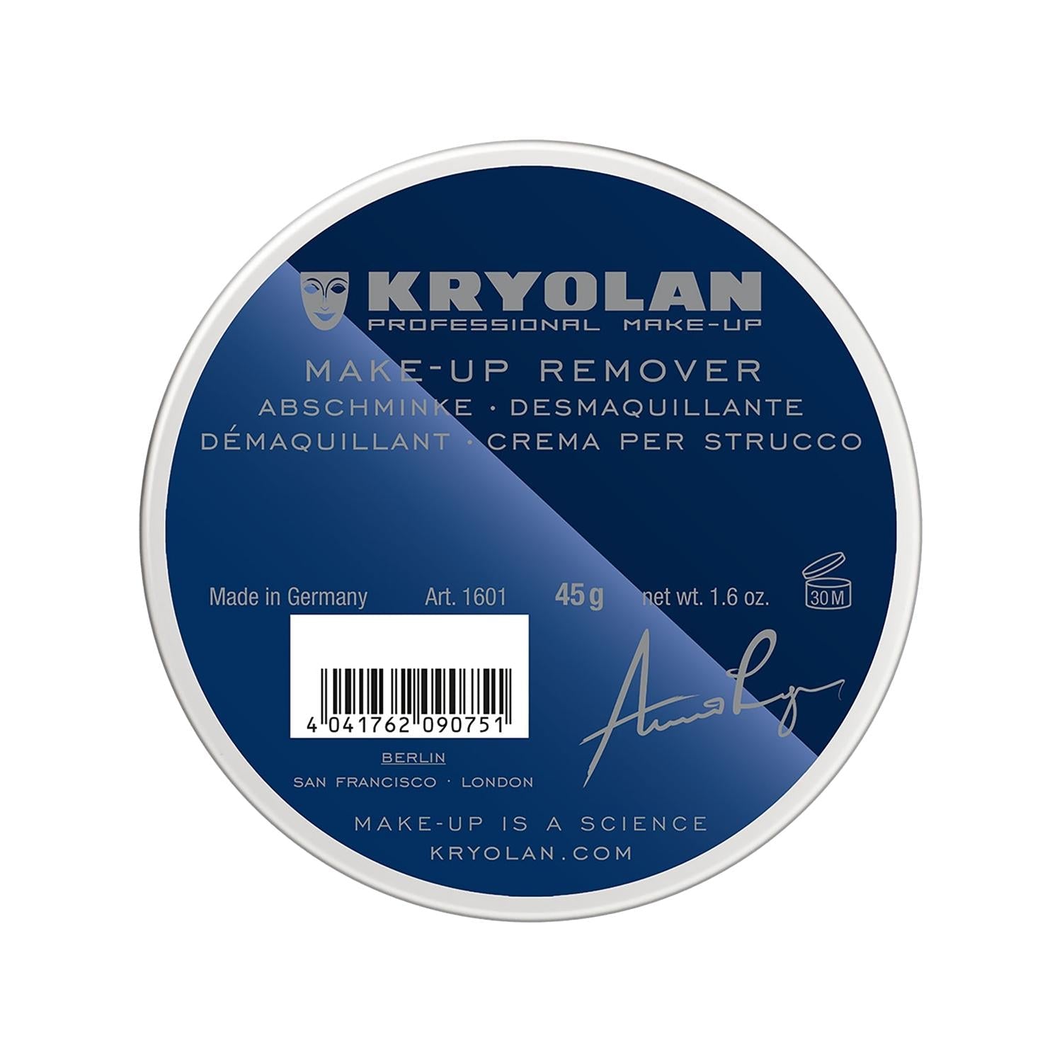 Kryolan Make-Up Remover Gentle Cleansing Balm 45g