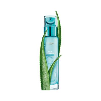 Loreal Moisturizing Face Cream with Aloe Vera &amp; Hyaluronic Acid - Lightweight, Non-Greasy Formula for Normal to Dry Skin