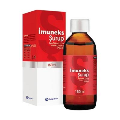 _muneks Immune Support Syrup: Beta Glucan &amp; Acerola - Boost Immunity Naturally. Liquid Vitamin C, Children &amp; Adults, 150ml
