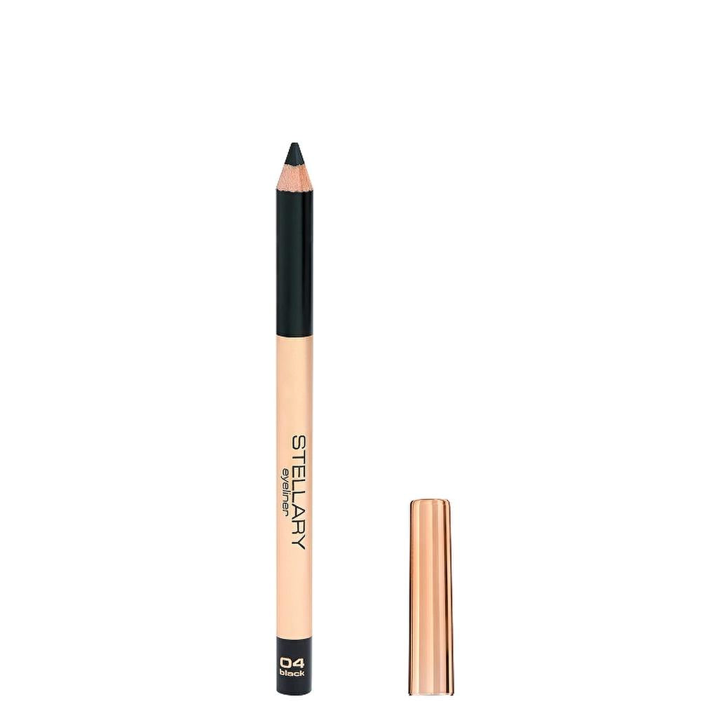 Stellary Eyeliner Pencil 04 Black - Long-Wear Eye Pencil