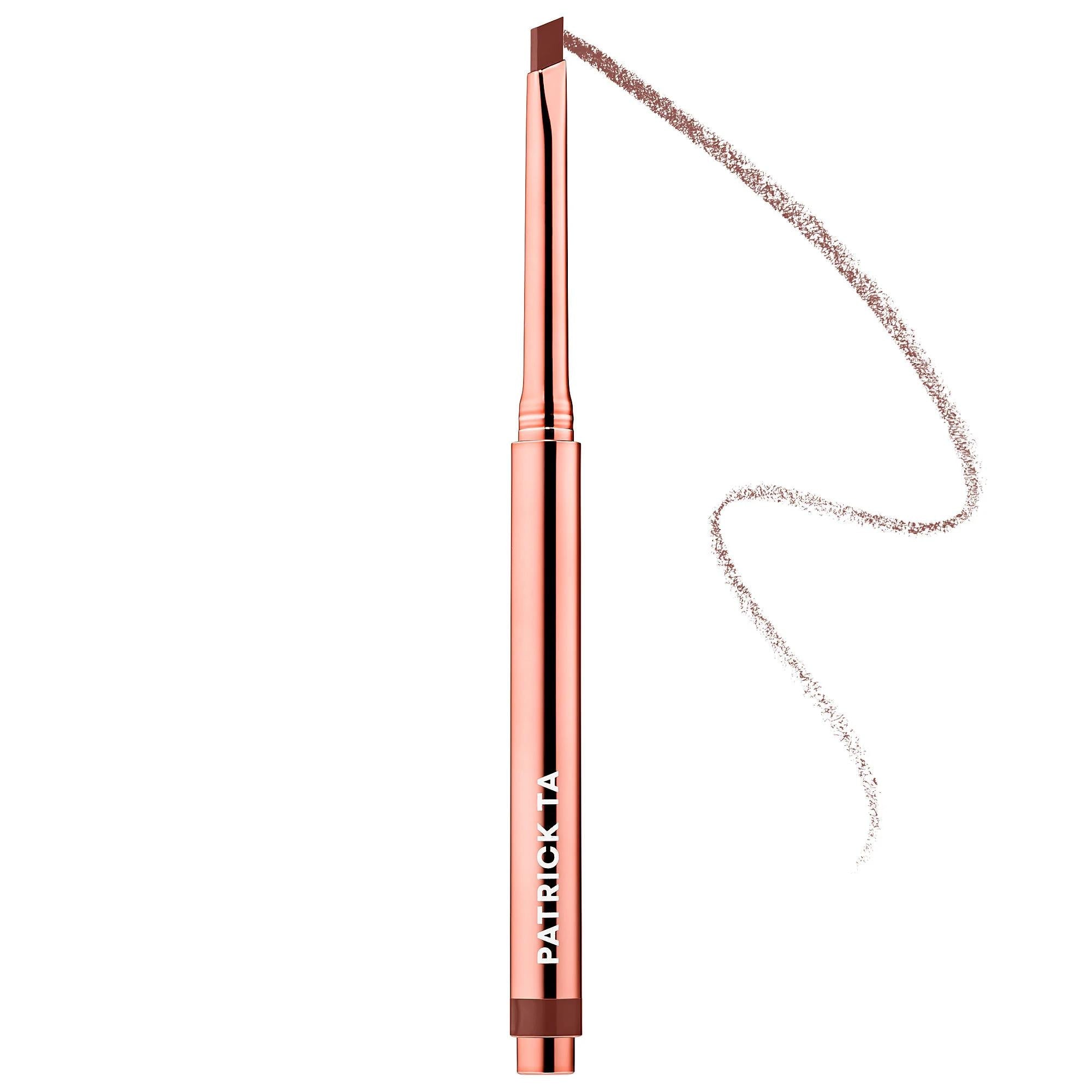 Patrick Ta Monochrome Moment Precision Lip Crayon: Long-Lasting, Smudge-Proof Vegan Lip Color &amp; Liner