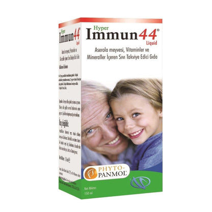 Hiper Farma Immun 44 Multivitamin Syrup for Kids &amp; Adults 150ml