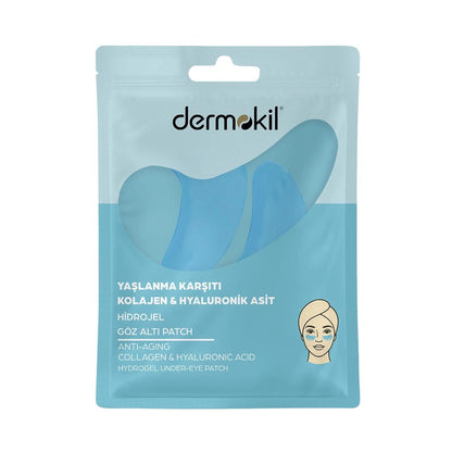 Dermokil Collagen &amp; Hyaluronic Acid Hydrogel Eye Mask 7g