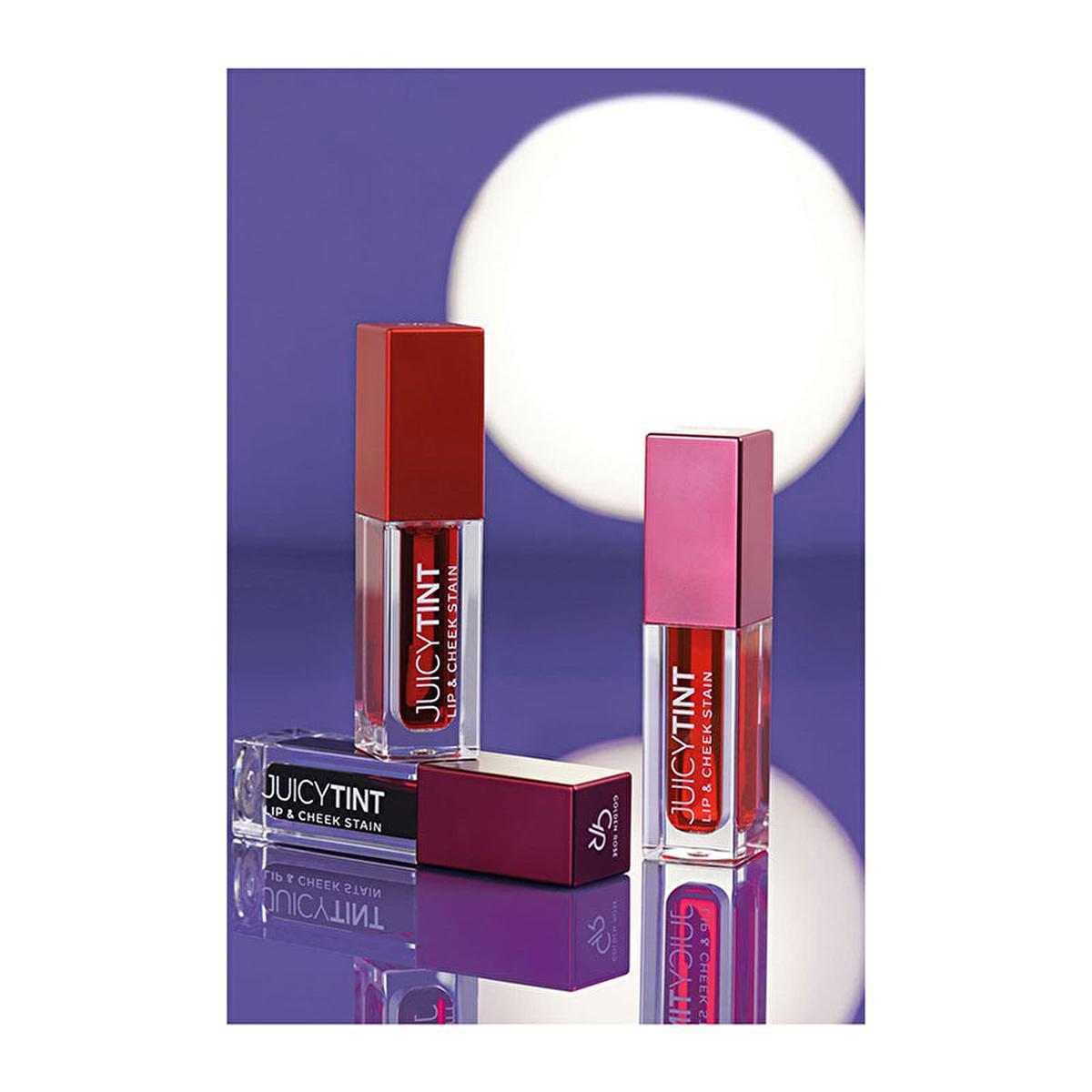 Golden Rose Lip and Cheek Stain No:02 Pink Crush - Natural Flush for Lips &amp; Cheeks