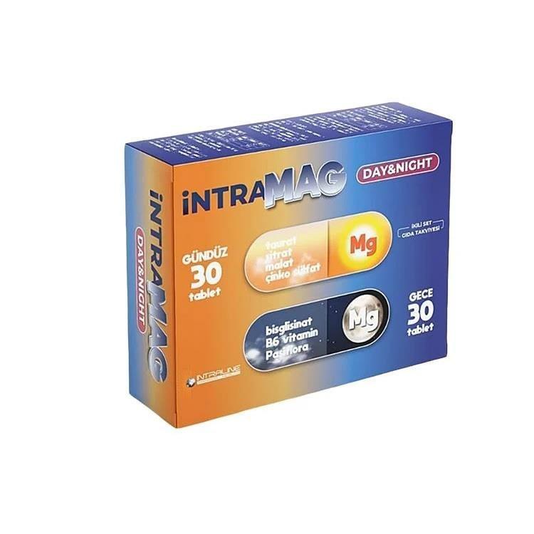 ntramag Day&amp;Night: 24/7 Magnesium Supplement, B6