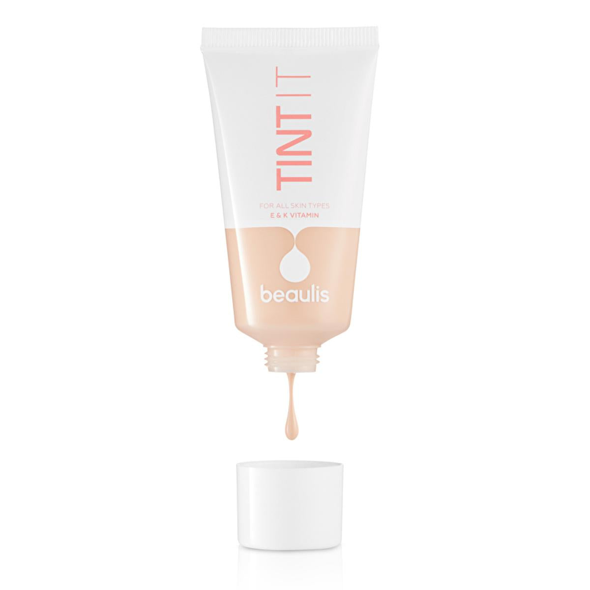 Beaulis Tint It Foundation 131 Ivory - Medium Coverage Foundation Makeup with Vitamins E &amp; K