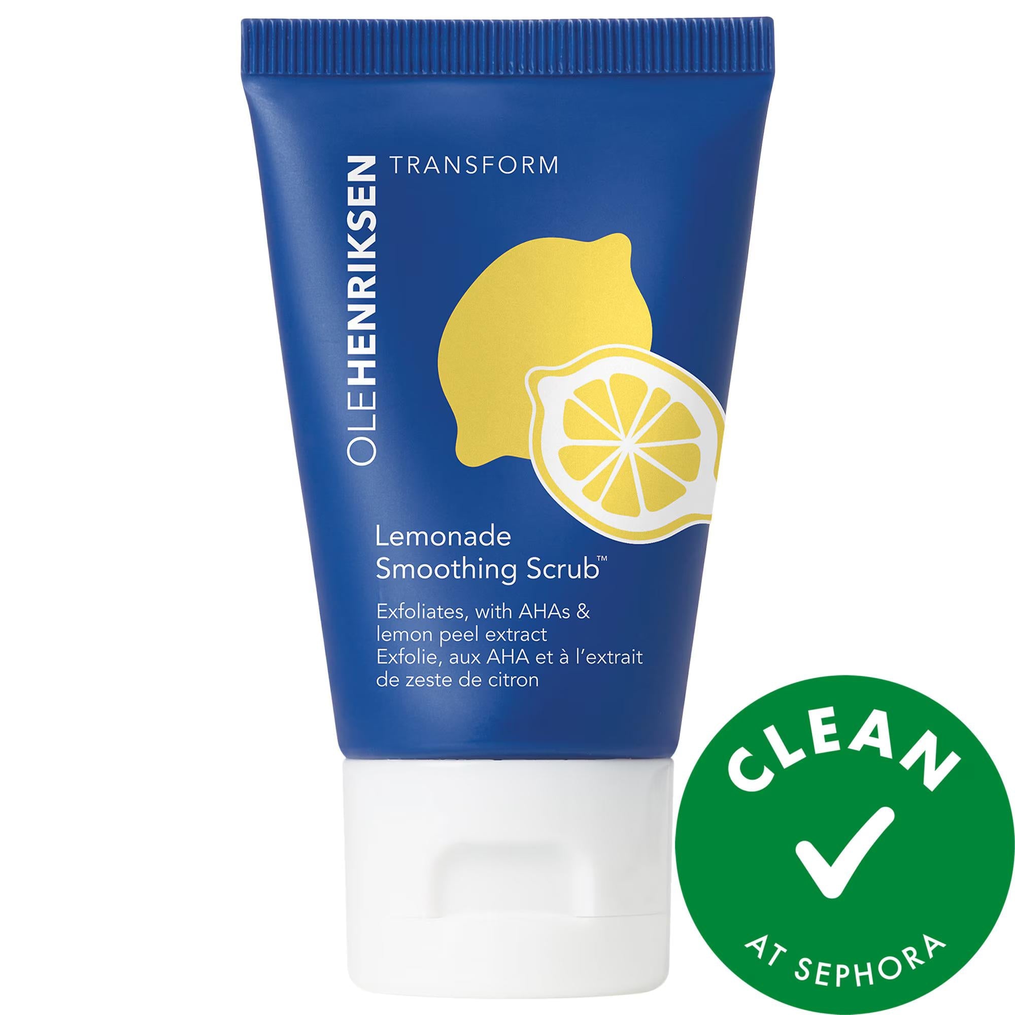 Mini Lemonade Smoothing Scrub - Exfoliating Scrub for Smoother Skin, Vegan &amp; Natural Skincare