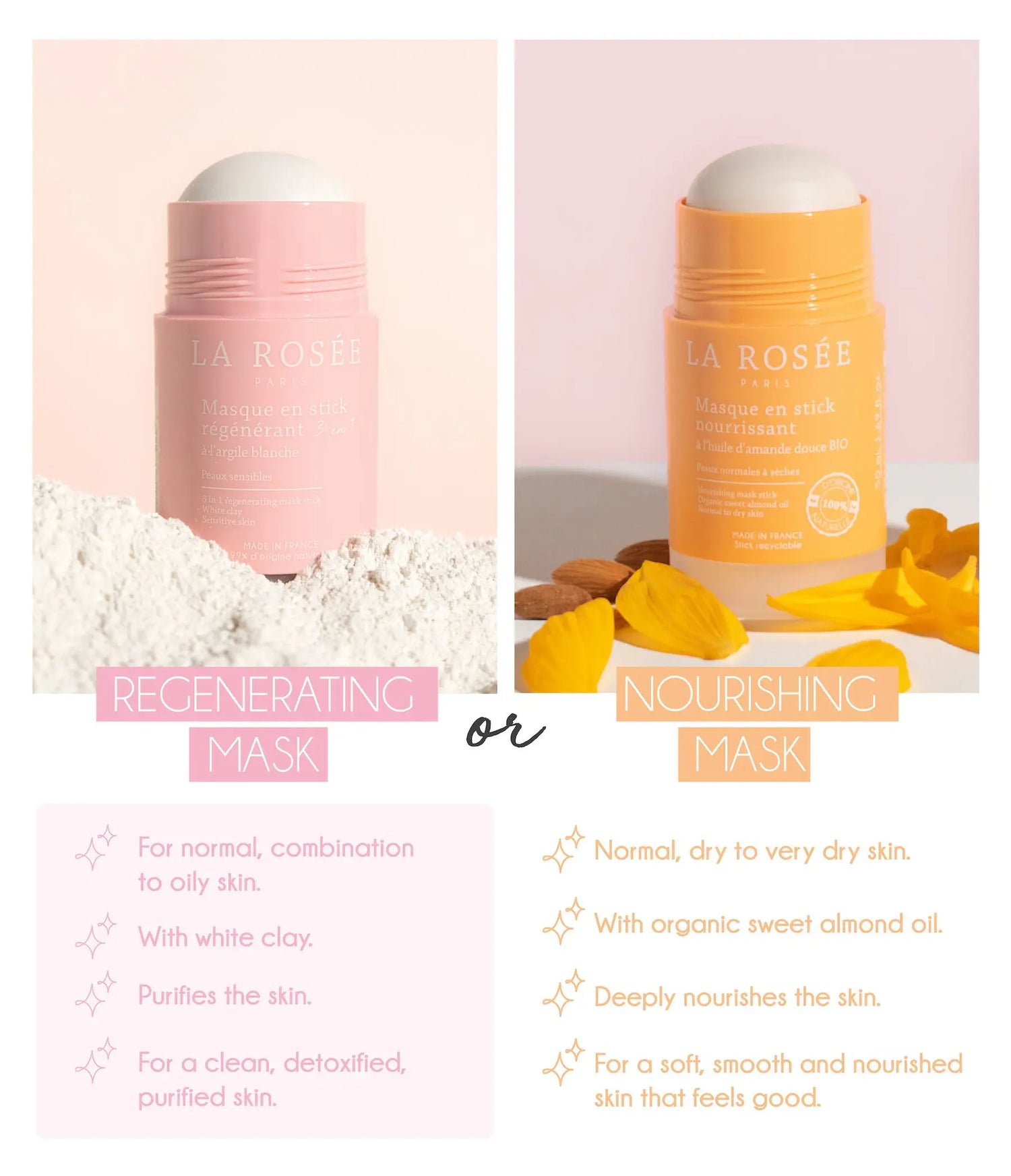 La Rosée 3-in-1 Regenerating Mask Stick