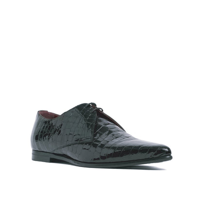 Dolce &amp; Gabbana Achille Croc Embossed Derby
