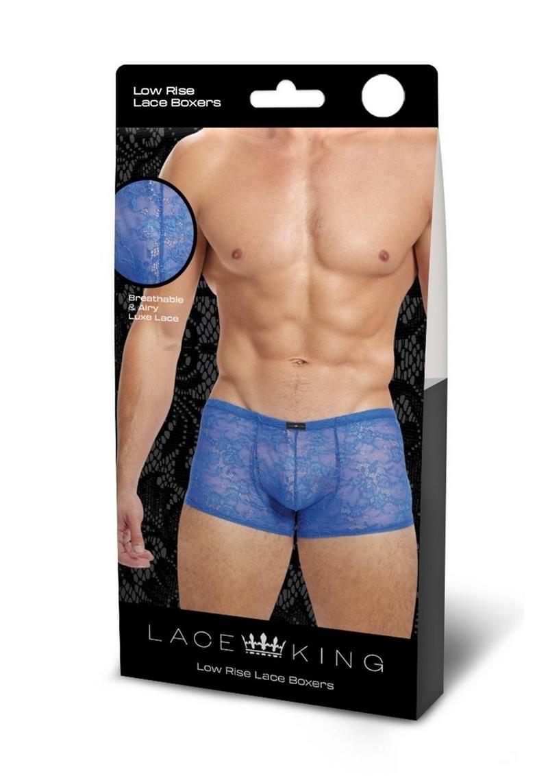 Lace King Low Rise Lace Boxers