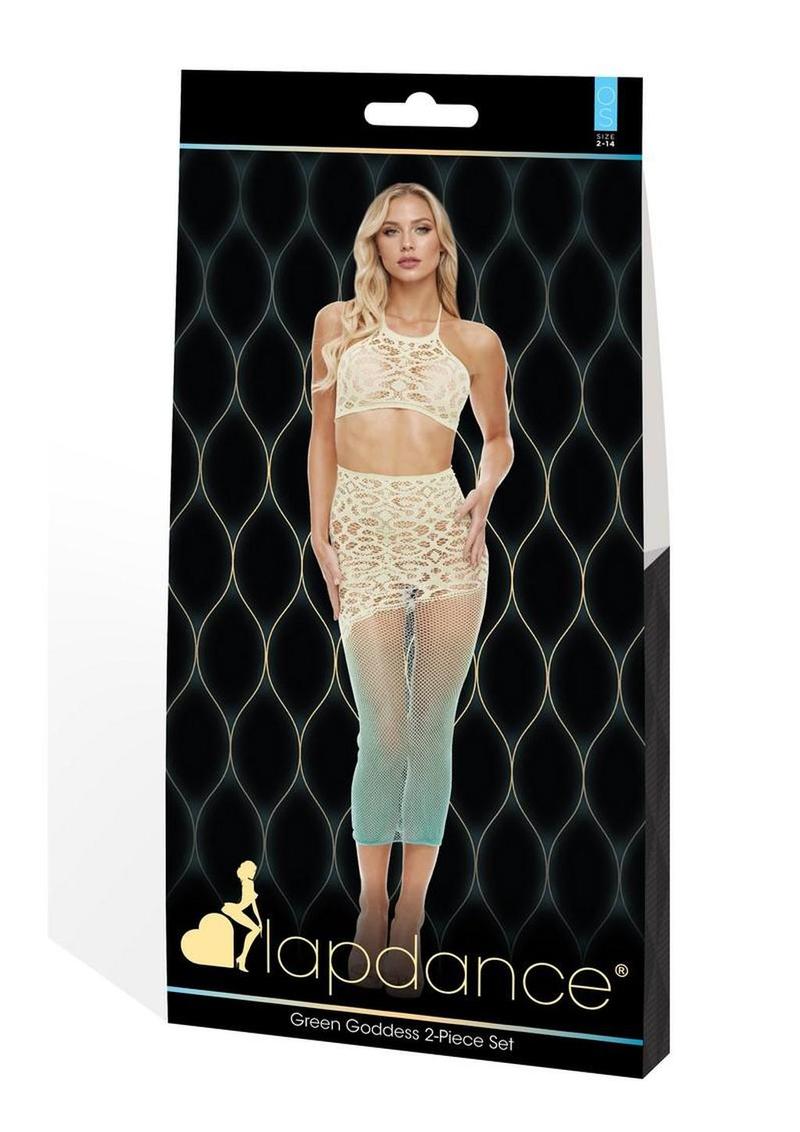 Lapdance Green Goddess 2-Piece Set