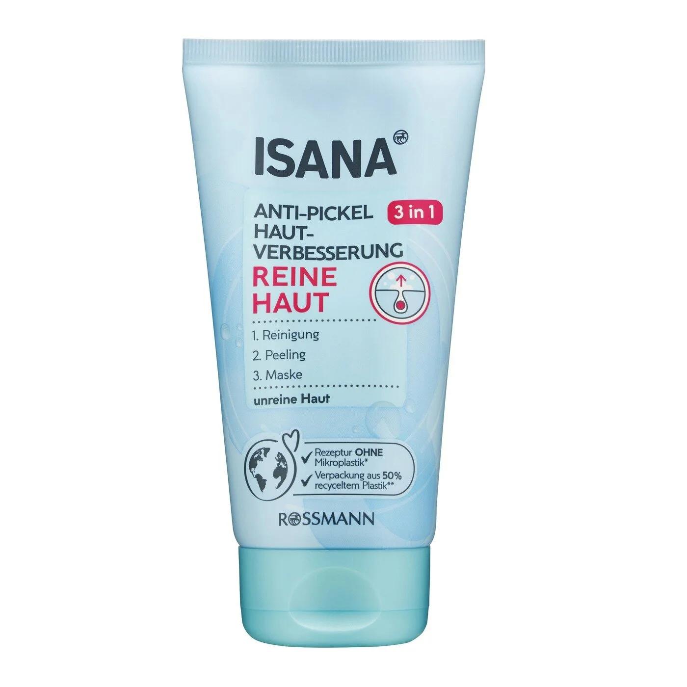 Isana Reine Haut 3-in-1 Purifying Scrub &amp; Mask 150 ml