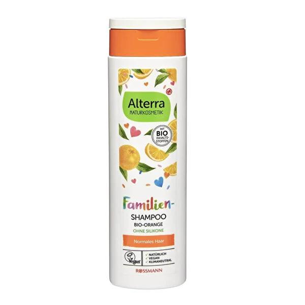 Alterra Organic Shampoo: Gentle &amp; Natural Cleanse with Orange &amp; Kiwi - Sulfate-Free, Sensitive Scalp Formula