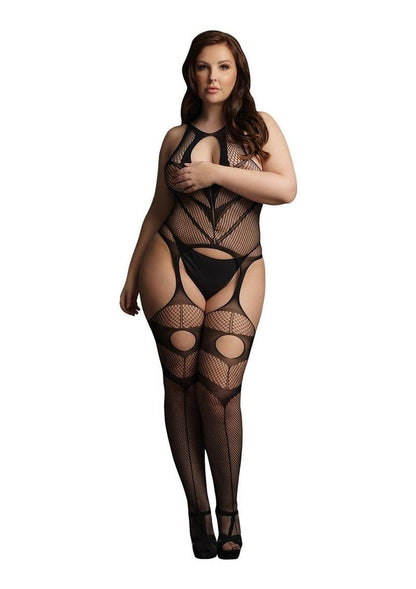Le Désir Queen Size Suspender Bodystocking