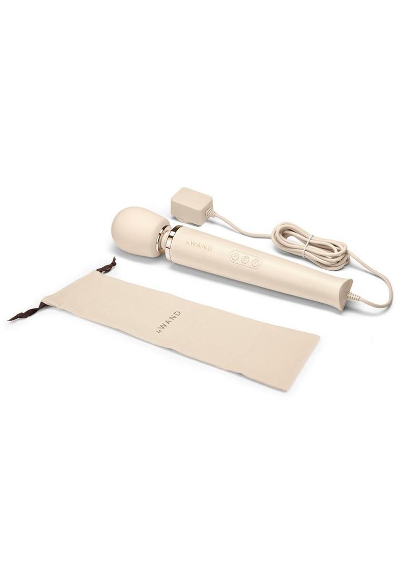Le Wand Plugin Vibrating Massager For Ultimate Pleasure