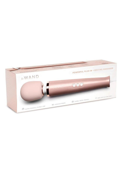 Le Wand Plugin Vibrating Massager For Ultimate Pleasure