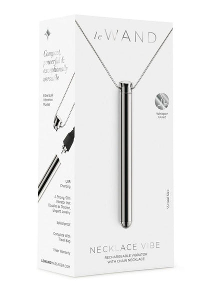 Le Wand Necklace Vibe Rechargeable Silicone Vibrator