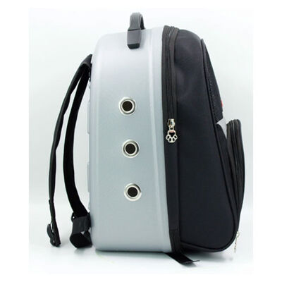 Lepus Astronaut Pet Carrier for Cats and Small Dogs Grey