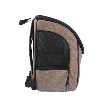 Lepus Brown Transparent Pet Backpack Carrier for Cats &amp; Dogs 40cm