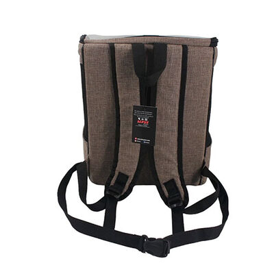 Lepus Brown Transparent Pet Backpack Carrier for Cats &amp; Dogs 40cm