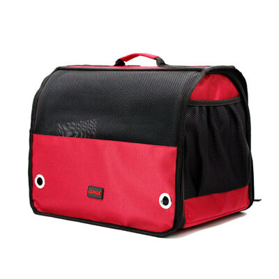 Lepus Cool Backpack Pet Carrier for Cats and Small Dogs Red 43cm