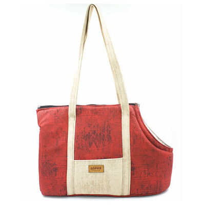 Lepus Sling Bag Dog Carrier Water-Repellent Burgundy 25x47x32 cm