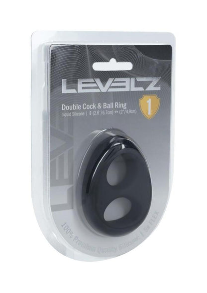 Levelz Double Cock And Ball Ring