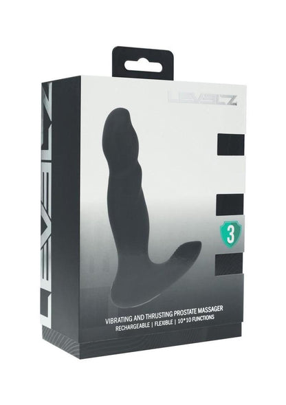 Levelz Vibrating And Thrusting Silicone Prostate Massager