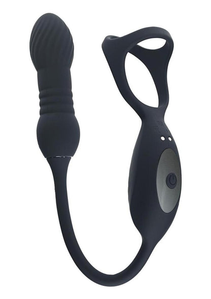 Levelz Vibrating And Thrusting Tri-O Cock Ring
