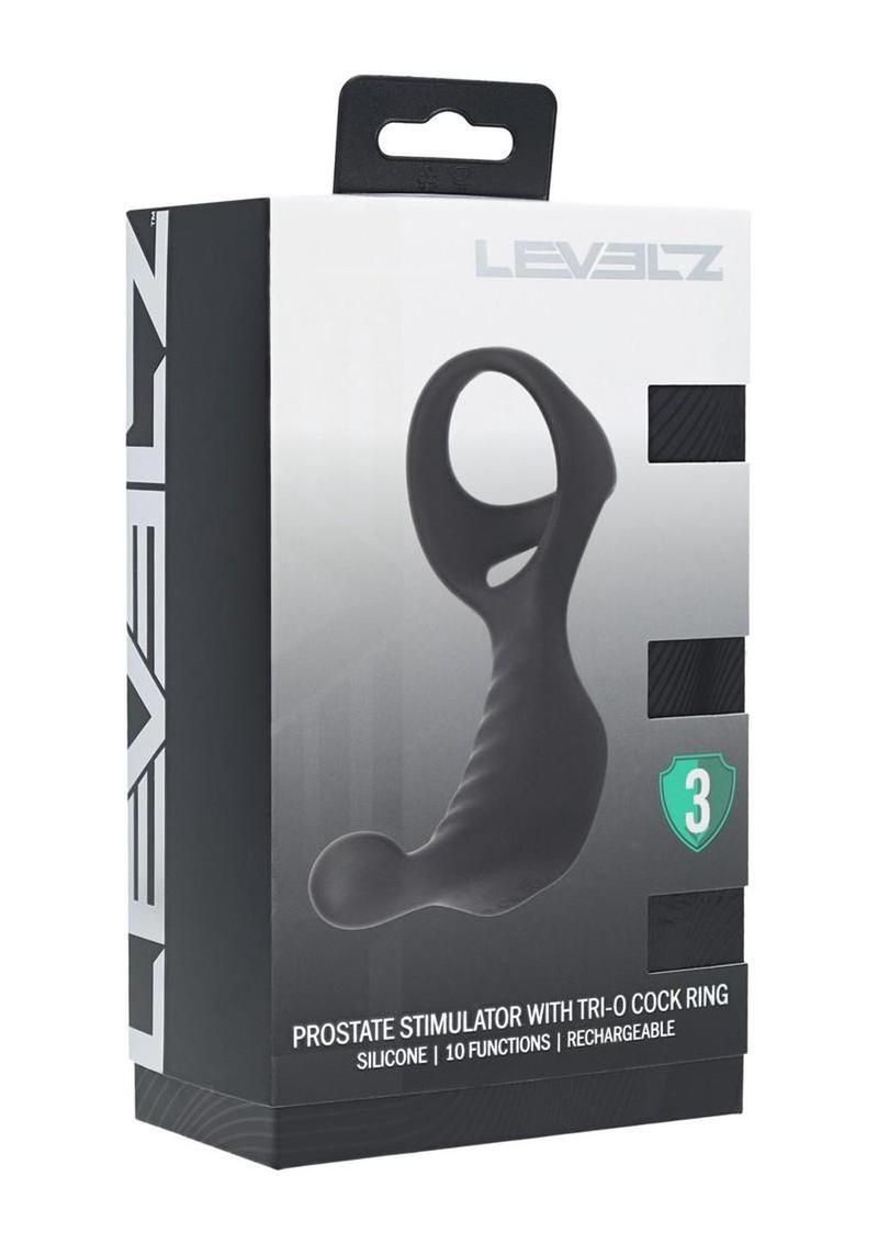 Levelz Prostate Stimulator with Tri-O Ring